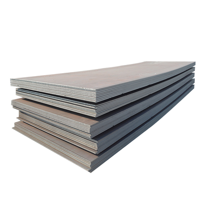 Lamiera di acciaio a basso tenore di carbonio di SS400 Q235 Q345 Q355 4340 4130 St37 3mm-16mm laminati a caldo