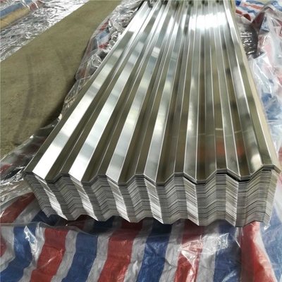 200 g/m2 rivestimento di zinco lamiera di acciaio galvanizzato lamiera di metallo SGCC ondulato