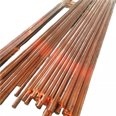 99.99% Rame rotondo di rame puro Rame rotondo di rame puro Rame rotondo di ottone rosso