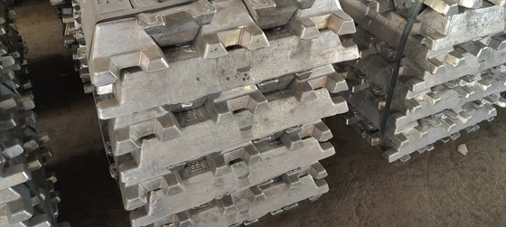 99,9% lingotti di alluminio di alluminio puri 99% del lingotto a7 per industria