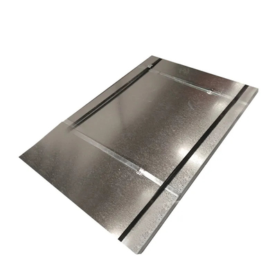 Larghezza della piastra di acciaio galvanizzato su misura 1000 mm-1500 mm per l'industria edile